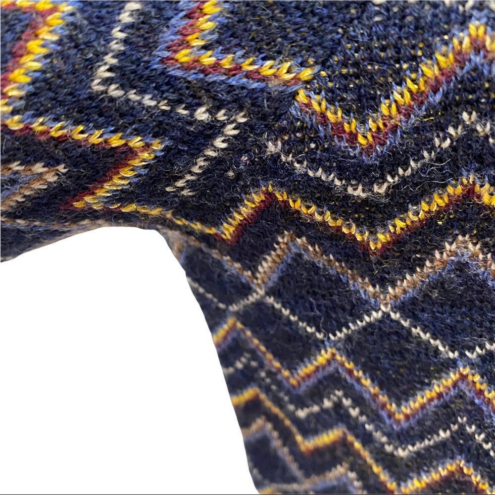 Pendleton Jennifer Wool Blend Chevron Cardigan - image 5